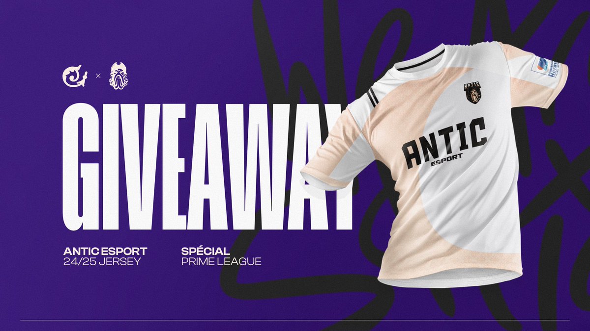 Pour célébrer notre retour en Prime League et pour les remercier, nous vous offrons un maillot 2024/2025 d’Antic !

👉 RT ce post 
👉 Follow <a href="/AnticeSport/">Antic ESC</a> &amp; <a href="/TeamSolidCH/">Team Solid</a> 

[T.A.S. le Samedi 6 septembre]