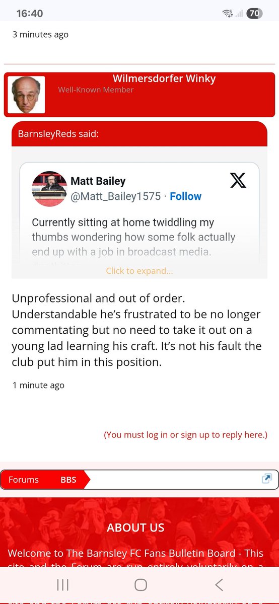 I'm not a professional although I'd like to be Bodie if I was. Allowed to say whatever I want on social media especially as I'm not employed by anyone.