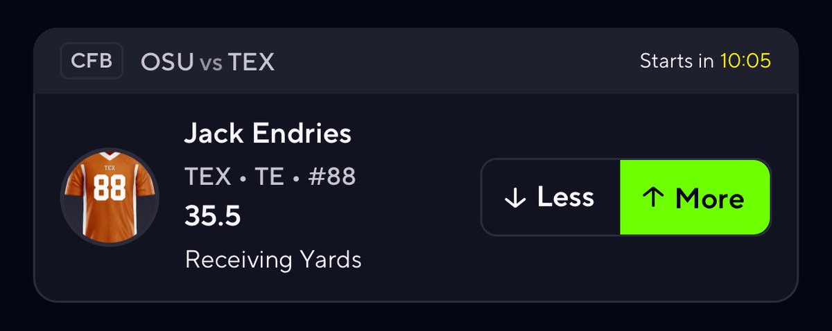 CFB Play let’s go Jack 🏈