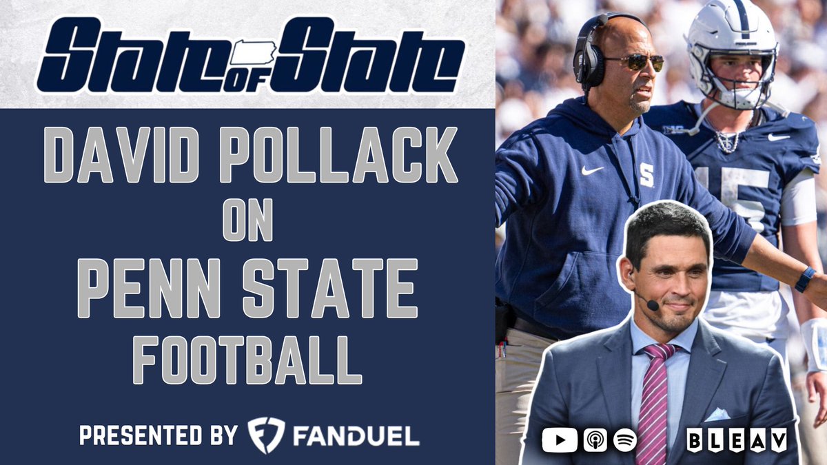 STATEofSTATEpod's tweet image. #STATEofSTATE will have a full recap of No. 2 #PennState vs #Nevada right after the game!

Kickoff: 3:30pm ET on CBS/Paramount+

🎧Apple: podcasts.apple.com/us/podcast/sta…
🎧Spotify: open.spotify.com/show/5tW23bOXn…
📺YouTube: youtube.com/@stateofstate?…

@BleavNetwork @FDSportsbook @FanDuel