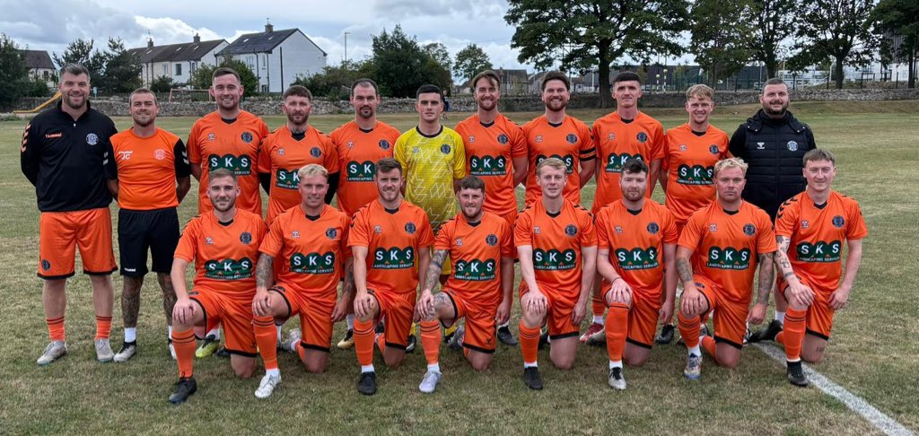Big thanks to <a href="/kyzo_/">Kyle Scott</a> and <a href="/StephenScott_/">Stephen Scott</a> at SKS Landscaping Services for their sponsorship in this season away strips ⚽️🟠