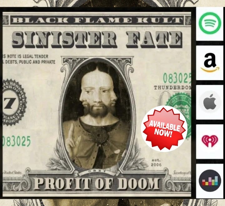 🔥 Message For The Kult 🔥

NEW Album!! NEW video!!
OUT NOW!!!

💽 "PROFIT OF DOOM"
sinisterfate.bandcamp.com/album/profit-o…

🎥 "beLIEve"
youtu.be/55W6kNA6SdU?si…

#sinisterfate #2ndcitysinners
#chicagohorror #churchofsatan
#darkarts #bornagainsinners
#horror #blackflamekult