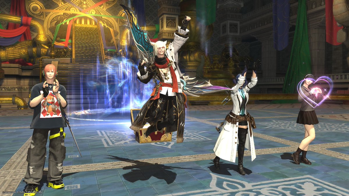 FF14配信終了しました
レポリット→蒼天事件屋→メインクエ、やる事いっぱいでした
ID 参加してくれた皆さんありがとでした！火力凄くてさくさく！
ヤ・シュトラ姉さんをいじりすぎて怒られたのは反省点ですね…
遅くまで御視聴して下さりありがとうございました！
#FF14初心者 #ネスGamelog