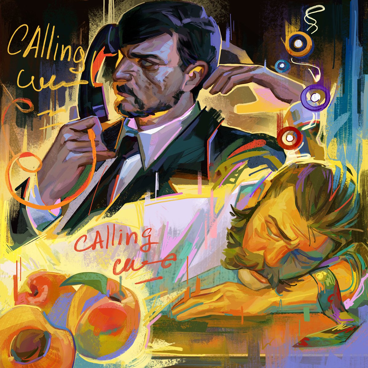 kamin4ikk's tweet image. Art for my 2-year DE anniversary &amp;lt;3