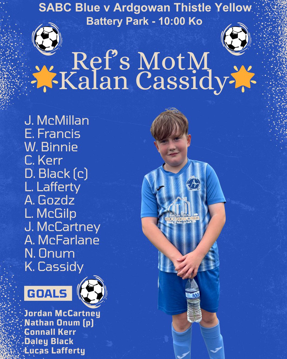 Well done to our squads this morning 👏👏