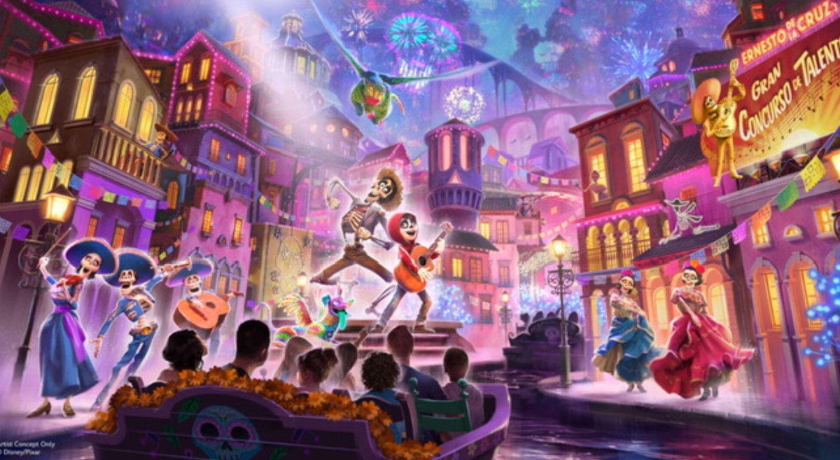 Jim Shull (@jimshull) on Twitter photo If I could I’d add a drop to the #Coco ride at #DCA.  Not a big drop, just a ‘Frozen Even After’ family friendly type drop.  A small thrill to make the ride interesting. If I could I’d add a drop to the #Coco ride at #DCA.  Not a big drop, just a ‘Frozen Even After’ family friendly type drop.  A small thrill to make the ride interesting.