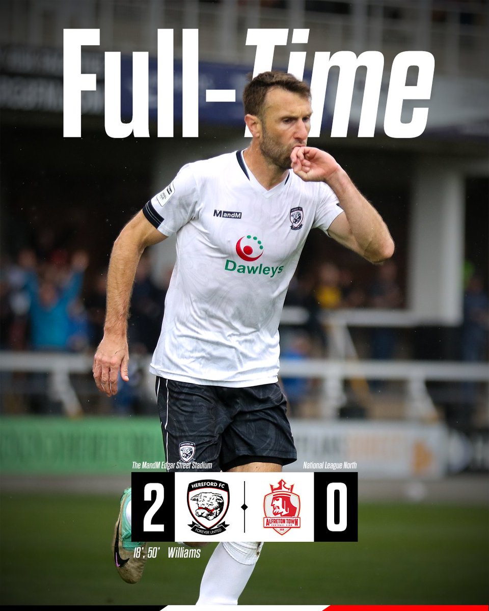 FULL TIME | Three points at the Street 🙌

HER⚪️ 2-0 🔴ALF
#COYW | #HERALF