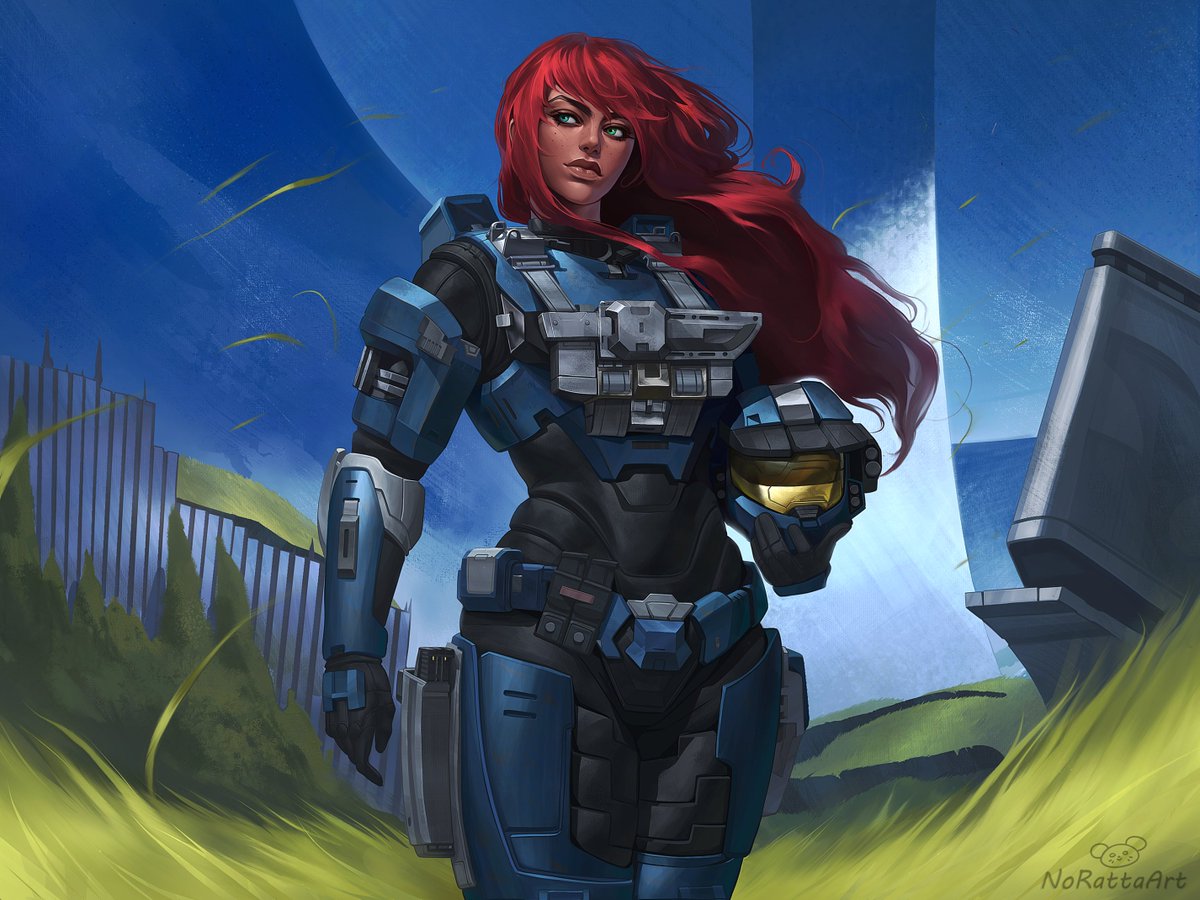 norattart's tweet image. Request for @ReganDtor 
#Halo #OC #request