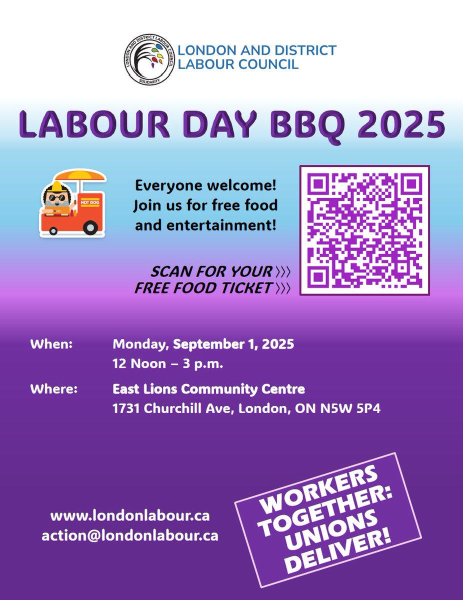 London and District Labour Council tweet media