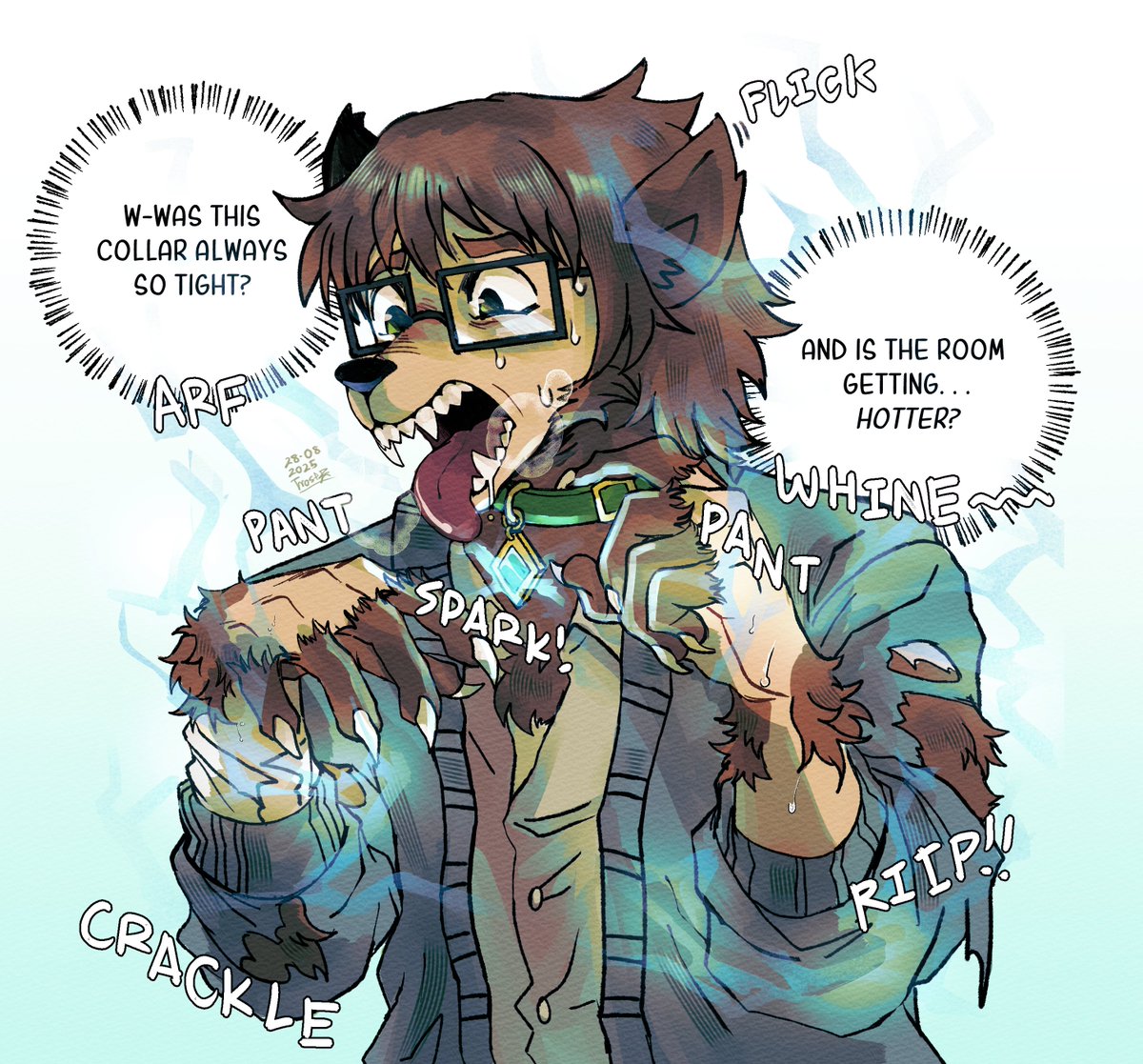furrytian's tweet photo. Th-they didn't tell me THIS is one of the functions?!
#TFEveryday #Transfur #Transfurmation https://t.co/vnWzgGLDYq