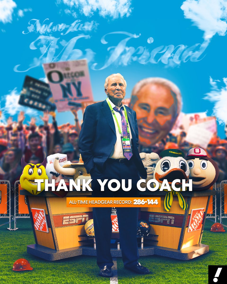 Salute to the legend, Lee Corso 🫡