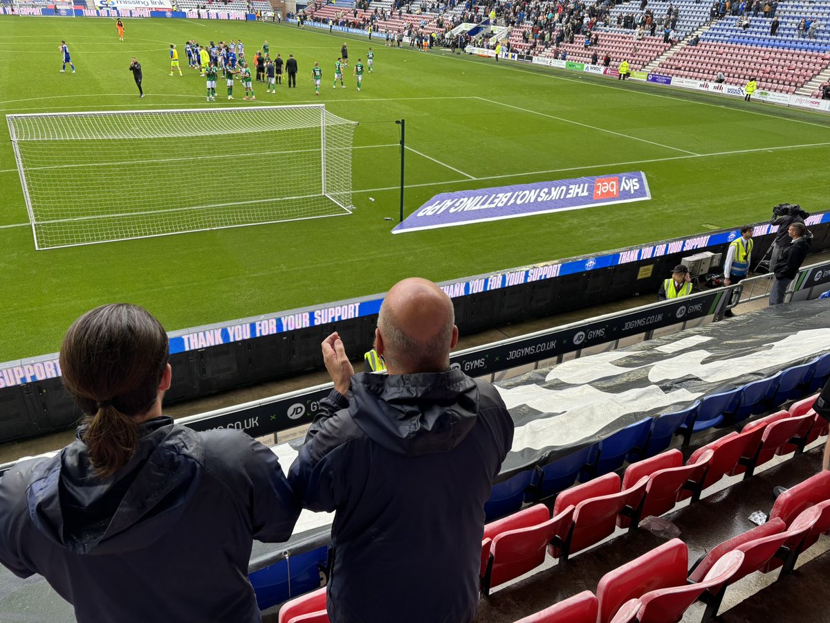 FT: Wigan 1 County 1

Couple of good chances for Wootton and Beno, kept out by Tickle, but Wigan deserve a point after that second half. Wigan Week ends without a win. August ends without County in the top six. A lot of work to be done. We look miles off it currently.