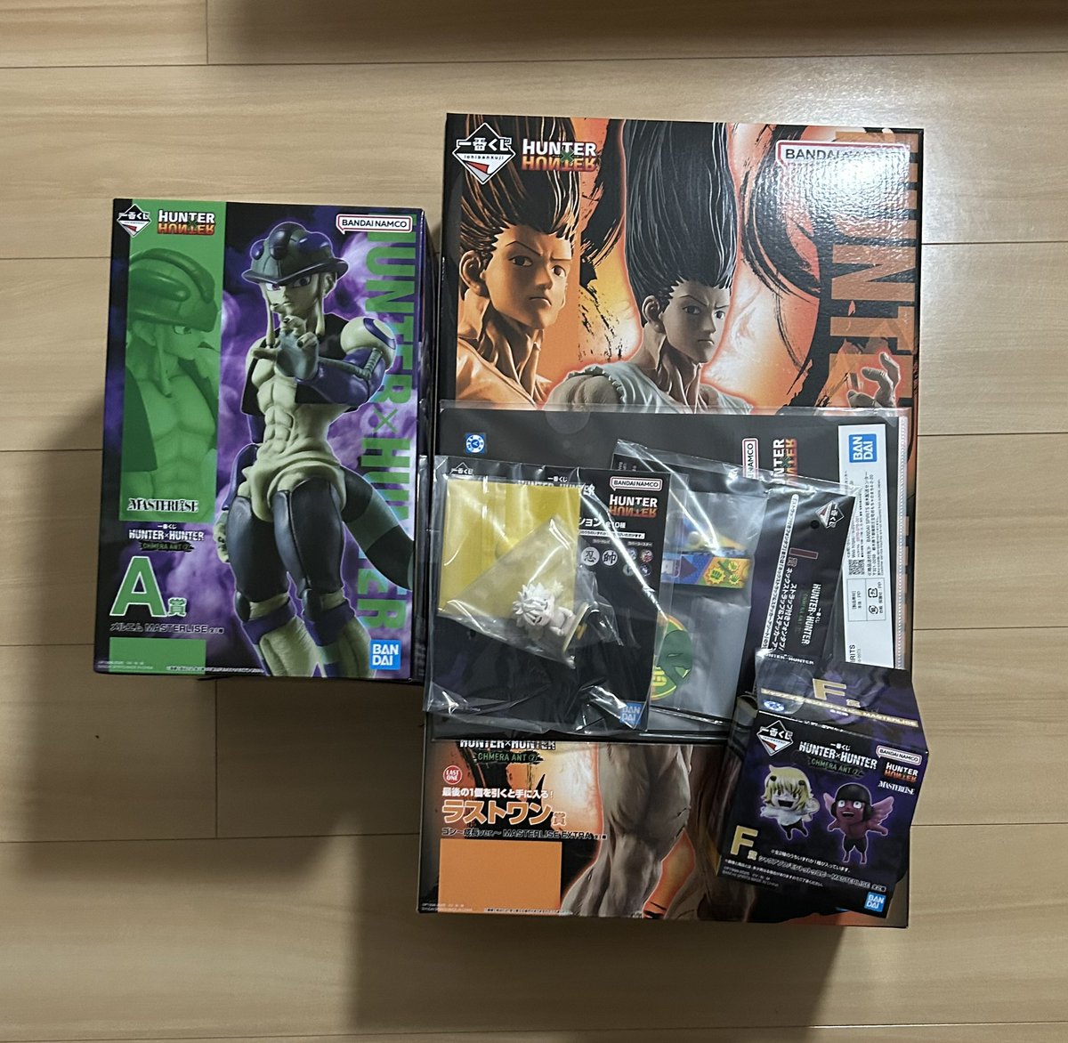 DEMYtJyDqq5RwcX's tweet image. ゲット👍
 #一番くじ #ハンターハンター #ラストワン