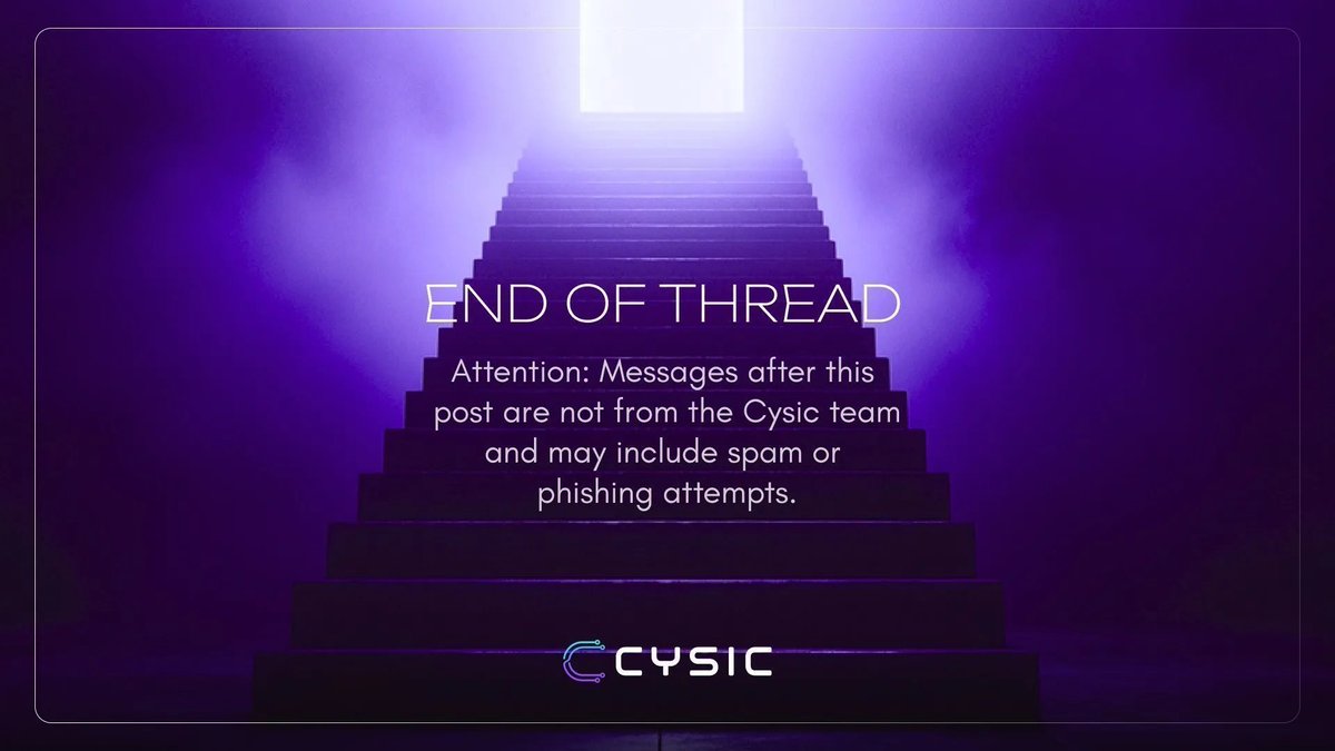 Cysic tweet media
