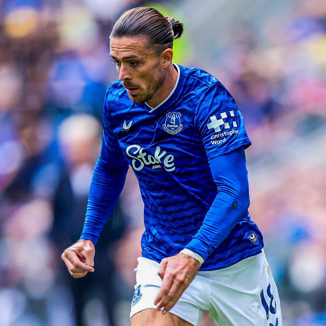 DataFootball_'s tweet image. Jack Grealish has 4 ASSISTS in his first 3 Premier League games for Everton — the same number as in his previous 46 appearances for Manchester City in the competition.