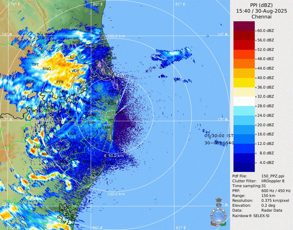 Eastcoast Weatherman (@eastcoastrains) on Twitter photo #Tirupati district getting Massive thunderstorms & rains 🌧 likely to continue for another 1 hour and decrease thereafter, few places to cross 50mm rainfall 
On the other side , rains from west prakasam will move towards coastal prakasam and #Ongole 🌧in the next 1-2 hours #Tirupati district getting Massive thunderstorms & rains 🌧 likely to continue for another 1 hour and decrease thereafter, few places to cross 50mm rainfall 
On the other side , rains from west prakasam will move towards coastal prakasam and #Ongole 🌧in the next 1-2 hours