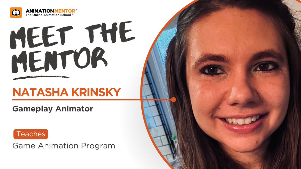AnimationMentor's tweet image. Natasha Krinsky is a game animator with credits on Life is Strange, Madden 23 &amp;amp; 24, Clockwork Revolution, and Six Days in Fallujah. She now mentors students in the Game Animation Program. 🎮

Learn more: am3d.co/3Gnmucz

#AMmentor #animationmentor #gameanimation