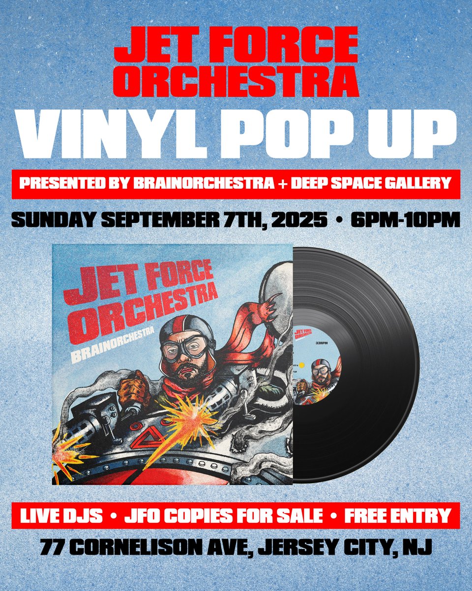 brainorchestra_'s tweet image. shipments are out 🛩️📦🌏
make sure you in Jersey City on September 7th for the pop up, i’ll be selling vinyl at a art gallery / record store &amp; got homies pulling up to DJ as well - don’t sleep!
