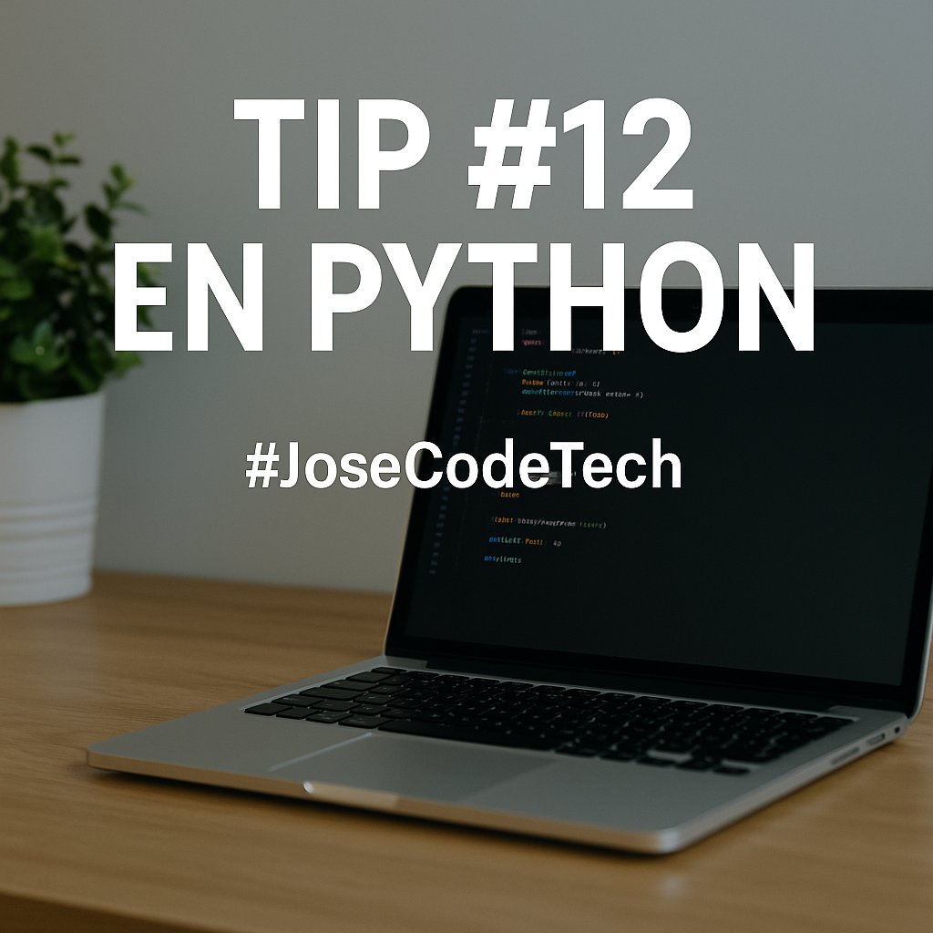 josecodetech's tweet image. 📌  Tip #12 en #Python
Obtén el valor absoluto de un número con abs():
numero = -25
print(abs(numero))

📌 Muy útil cuando trabajas con operaciones matemáticas y necesitas siempre un número positivo.
Más tips y ejemplos en mi canal 👇
🎥 youtube.com/@josecodetech
#JoseCodeTech