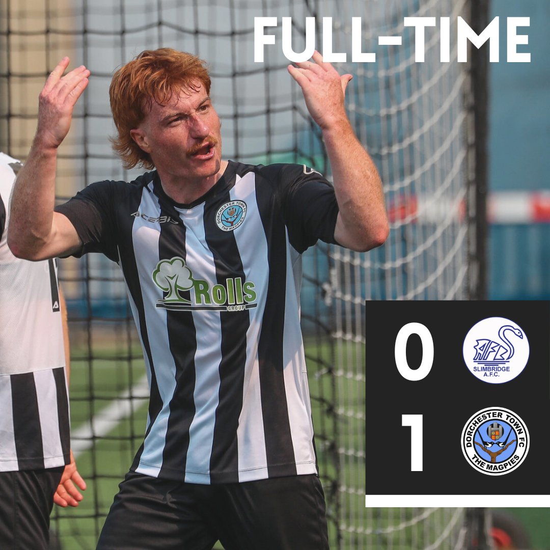 ⏱️ | 𝗙𝗨𝗟𝗟 𝗧𝗜𝗠𝗘

Slimbridge 0-1 The Magpies

GET IN! Magpies go through to the next round of the FA Cup 😍

#WeAreDorch ⚫️⚪️