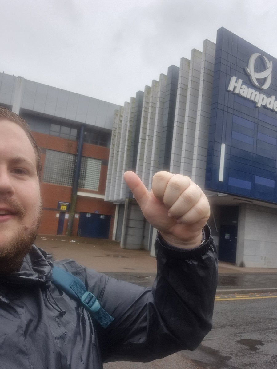 This is now 2 weeks away. I've been doing different random walks weekly in Glasgow, Scourie &amp; Campbeltown to get my miles in. Got my 18(+ a few) miles in today doing a tour of Glasgow's largest stadiums. 38k steps &amp; a nice wee jaunt, even if the weather did turn on me