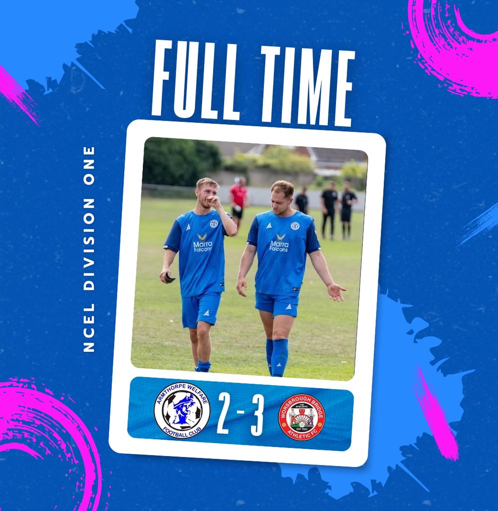 Full time 

A late Wellie penalty given by the Ref, somehow overruled by his Lino and the three points go with Worsbrough… 

We go again Wellie