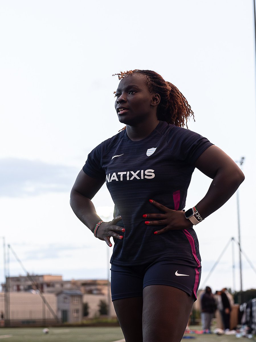 Grace Adhiambo at the Racing 92 🔥🔥🔥

Go girl! Conquer the world captain fantastic..

#RugbyKE