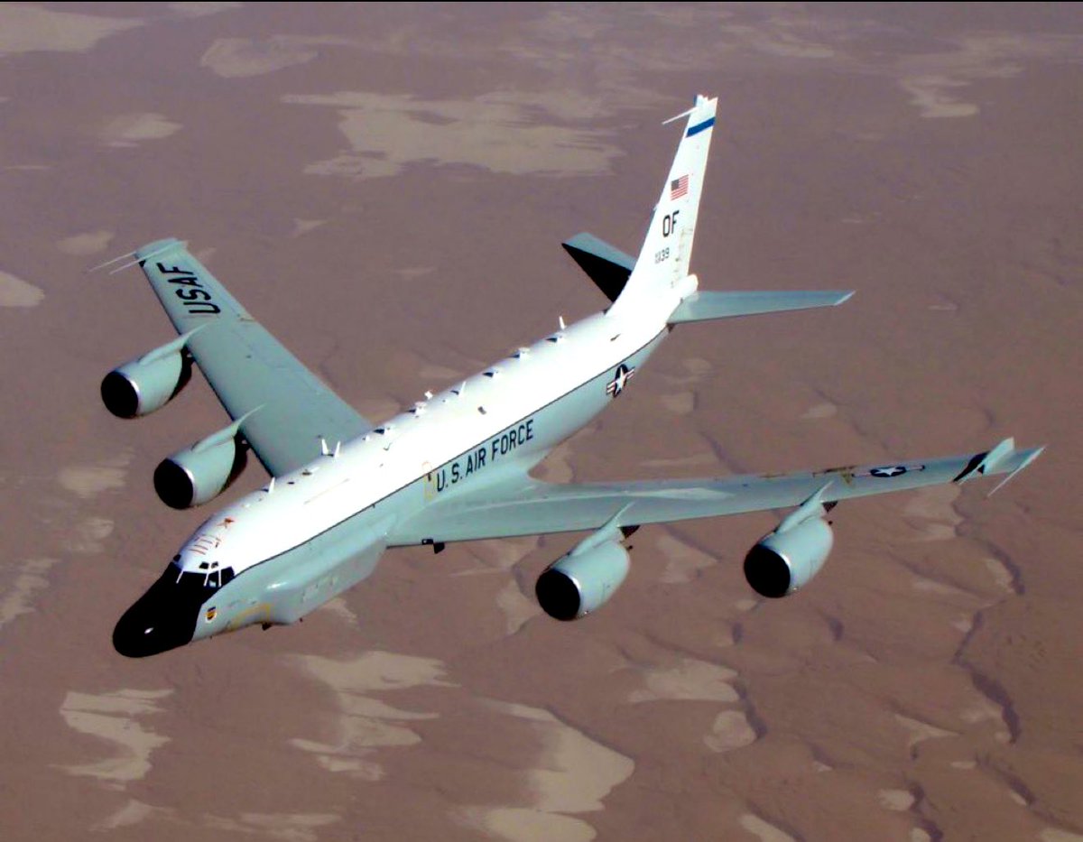 ÚLTIMA HORA

CONFIRMADO 

Se han detectado 2 aviones estadounidenses en las costas de Venezuela un KC-135 y un RC-135V Rivet Joint 🇻🇪 El RC-135V