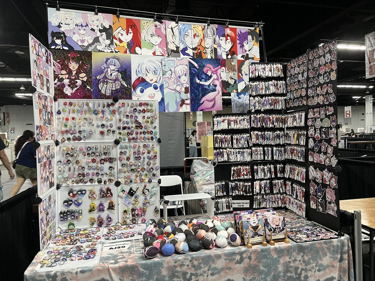 Good morning I’ll be at Anime Impulse OC today and tomorrow at table AJ20!!! #animeimpulseOC #ANIMEImpulseOC2025 #AIOC2025