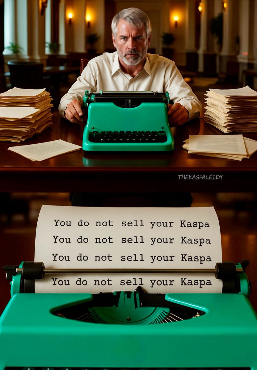 Parody image: You Do Not Sell Your Kaspa