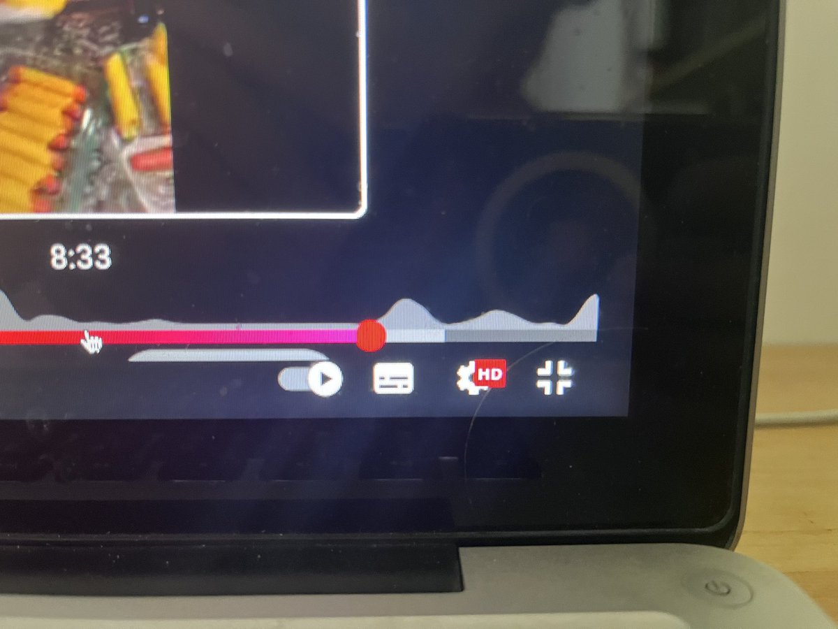 why is my youtube bar kinda serving saddam hussein hiding spot