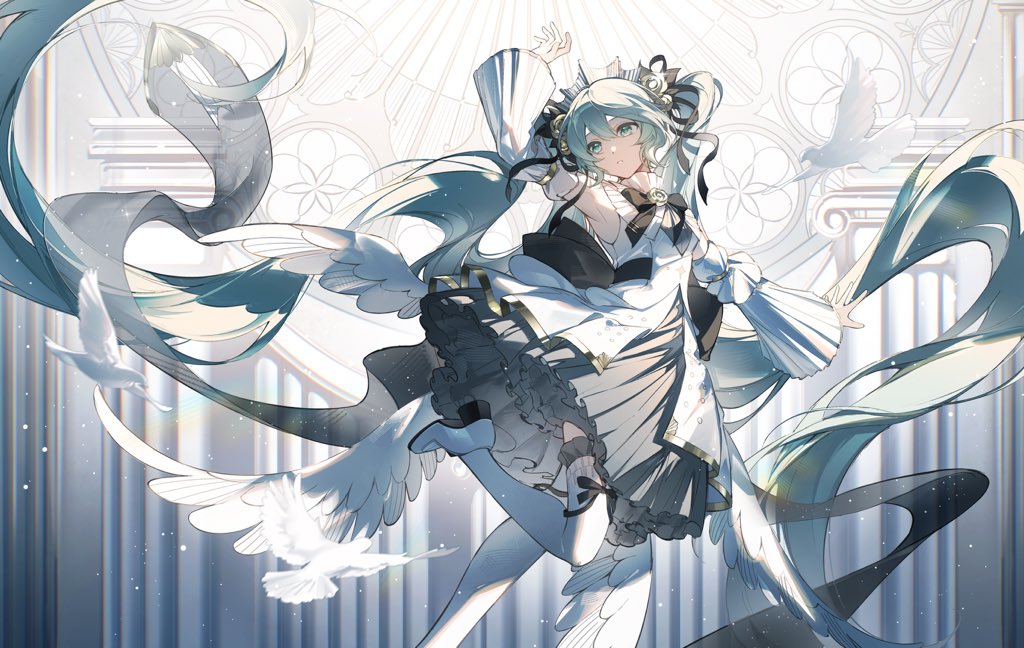 Kanvien_'s tweet image. #初音ミク #初音ミク生誕祭2025
HBD