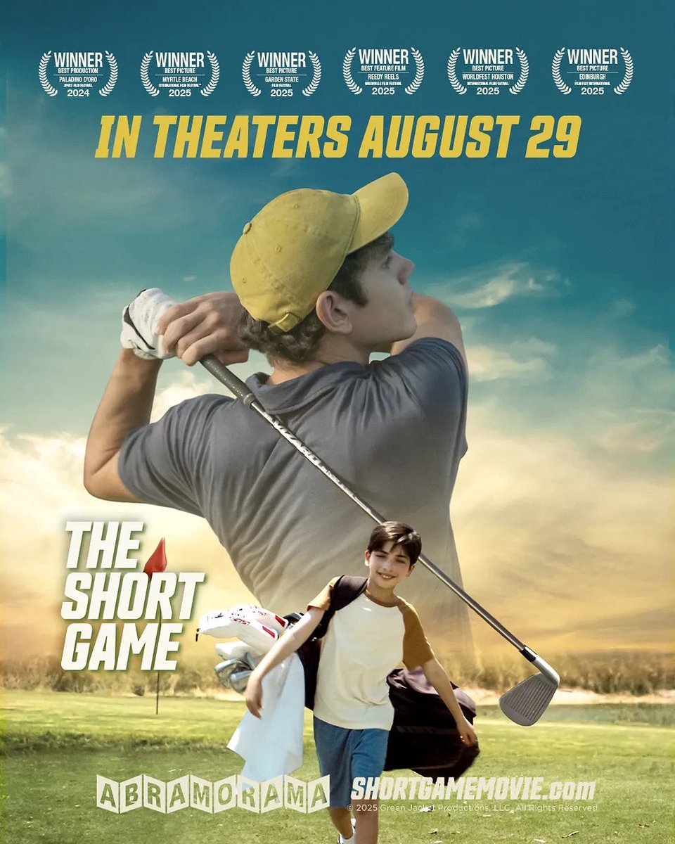 LaVonneCLong's tweet image. On the brink of his greatest victory, high school golfer Jeremy Avery is forced to make a life-altering decision. Will he finally realize his personal dream, or stand by his autistic brother? 
See THE SHORT GAME, in select theaters NOW
#TheShortGameMIN #MomentumInfluencerNetwork