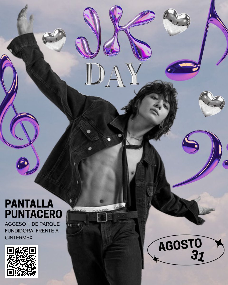 HOLA ARMY REGIAS 🤠

Mañana se llevará acabo una proyección para nuestro JK por su cumple, la ubicación es afuera del acceso 1 del Parque Fundidora (la proyección estará todo el día) y las dinámicas y convivencia sera de 2 a 6 pm. 

Por si gustan asistir, envíenme dm o a