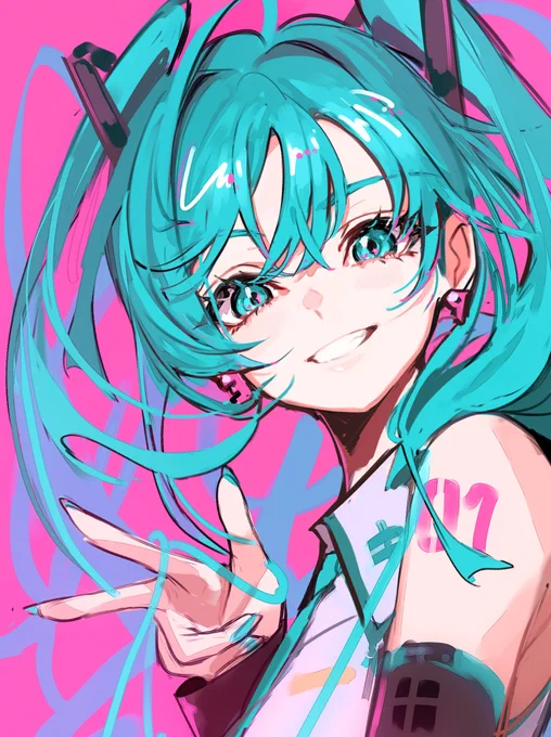 おめでたい～! #初音ミク生誕祭2025 #初音ミク誕生祭2025