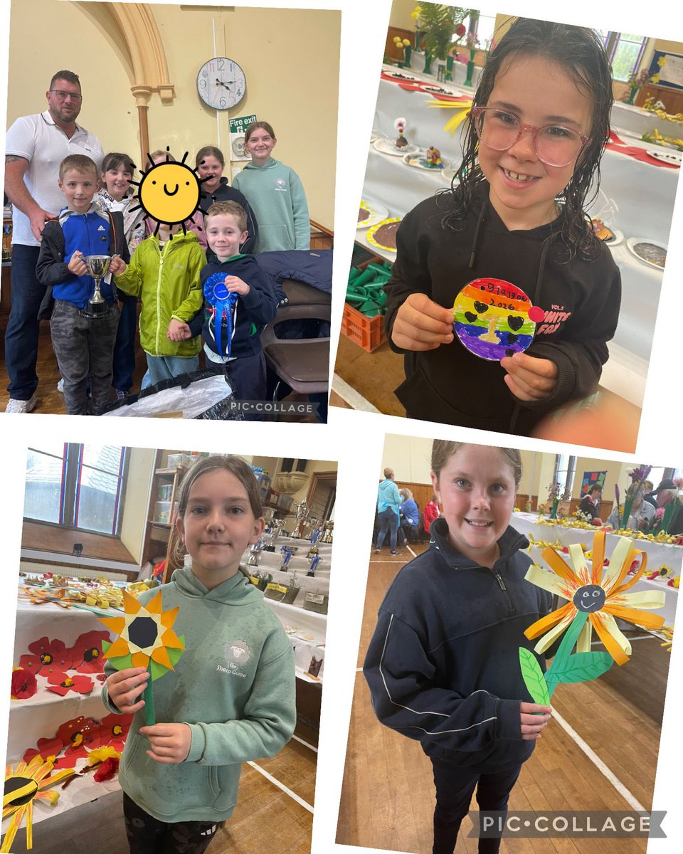 Congratulations to all our young people for an amazing display at Dalry Flower Show. Our tatties even got a wee prize. Thanks to all the families for coming along ❤️❤️🌼🌷🌸🌻☀️🥔🥔