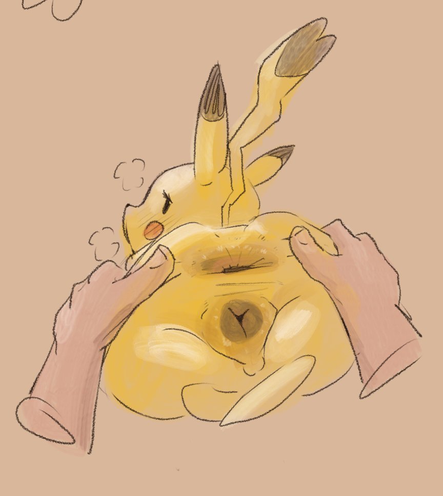 quick pikachu sketch before pax