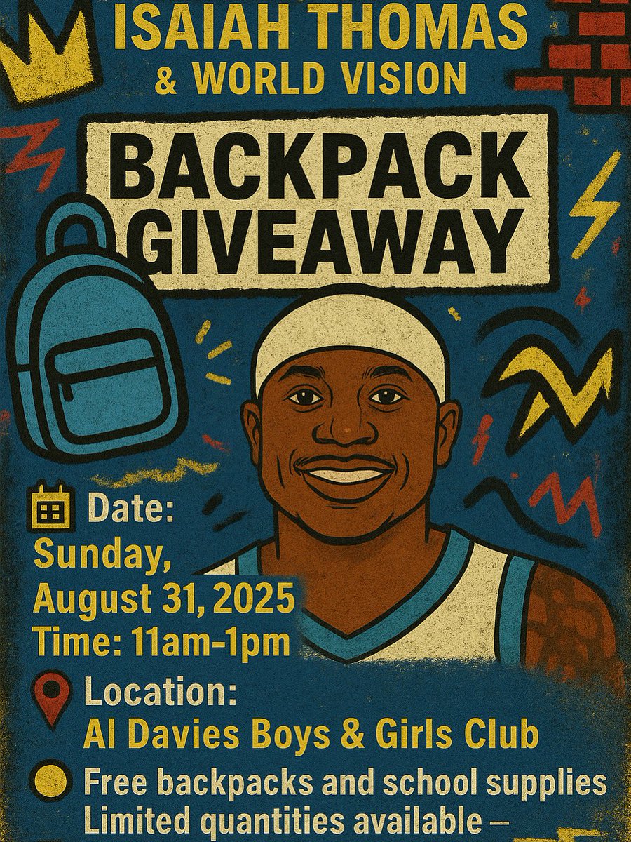 Tomorrow from 11am-1pm at Al Davies… First come, first served‼️ Tell a friend 🤝🏾