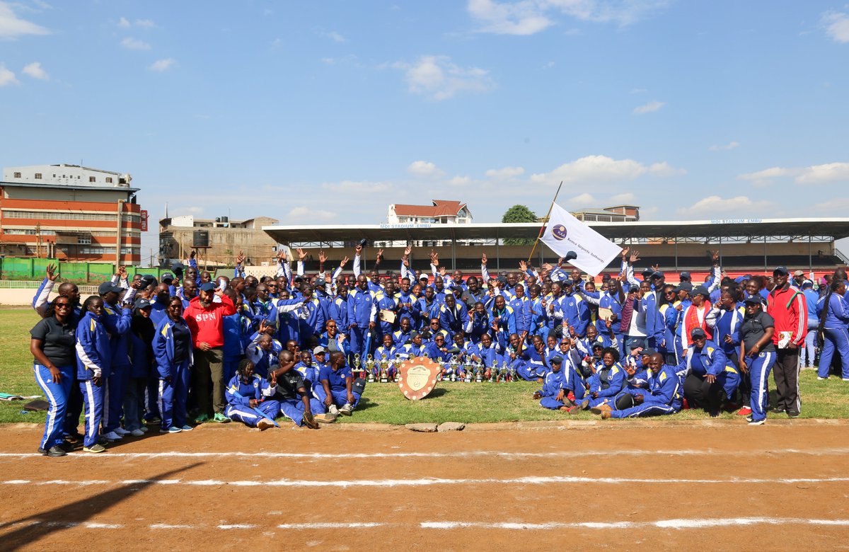 KenyaAirports's tweet photo. 1/5: @KenyaAirports has been crowned overall champions of the 2025 @KECOSOGames, lifting the Wasiliano Shield after a week of outstanding competition at Embu’s Moi Stadium. The closing ceremony was officiated by CS Hon. @gk_ruku. #KECOSO2025 https://t.co/5pCB6ggn4C