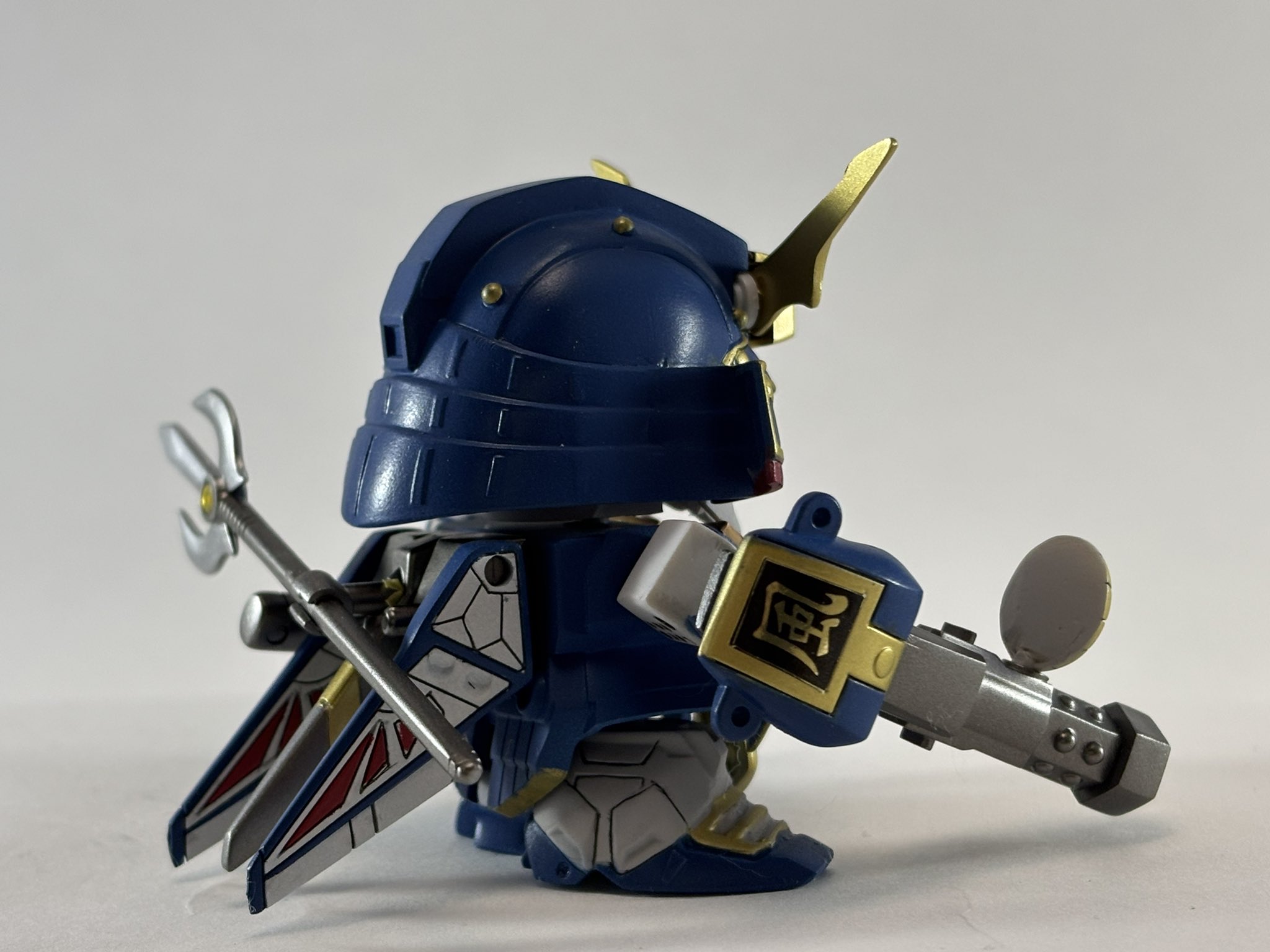 ガンプラ　BB戦士 武者風雷主　レジェンドBB改造 ガンプラ BB戦士 雷頑駄無 レジェンドBB改造 - メルカリ