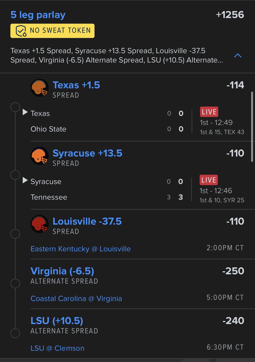 GAME DAY.

We are sooooo back.

Here are today’s picks. Didn’t get em off in time bc I was fetching my Miller Lite. My b.

Happy CFB fellas.

#NubzLockz