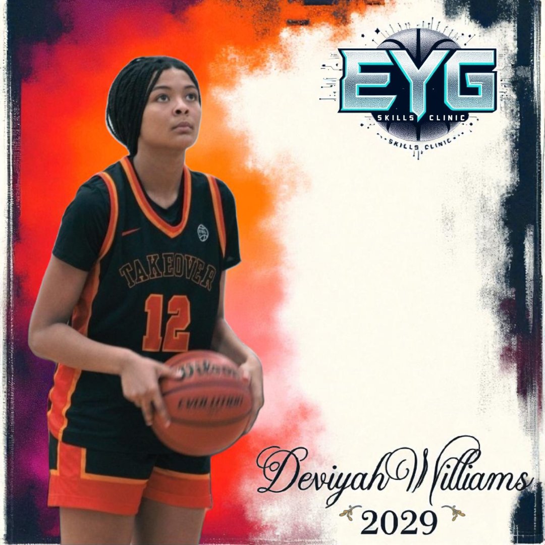 EYGInvitational's tweet image. Excited to welcome 2029 Deviyah Williams to the EYG clinic next month! A slasher with good touch around the rim, Deviyah is ready to showout! #whosnext⁉️ #eygclinic #development #ironsharpensiron