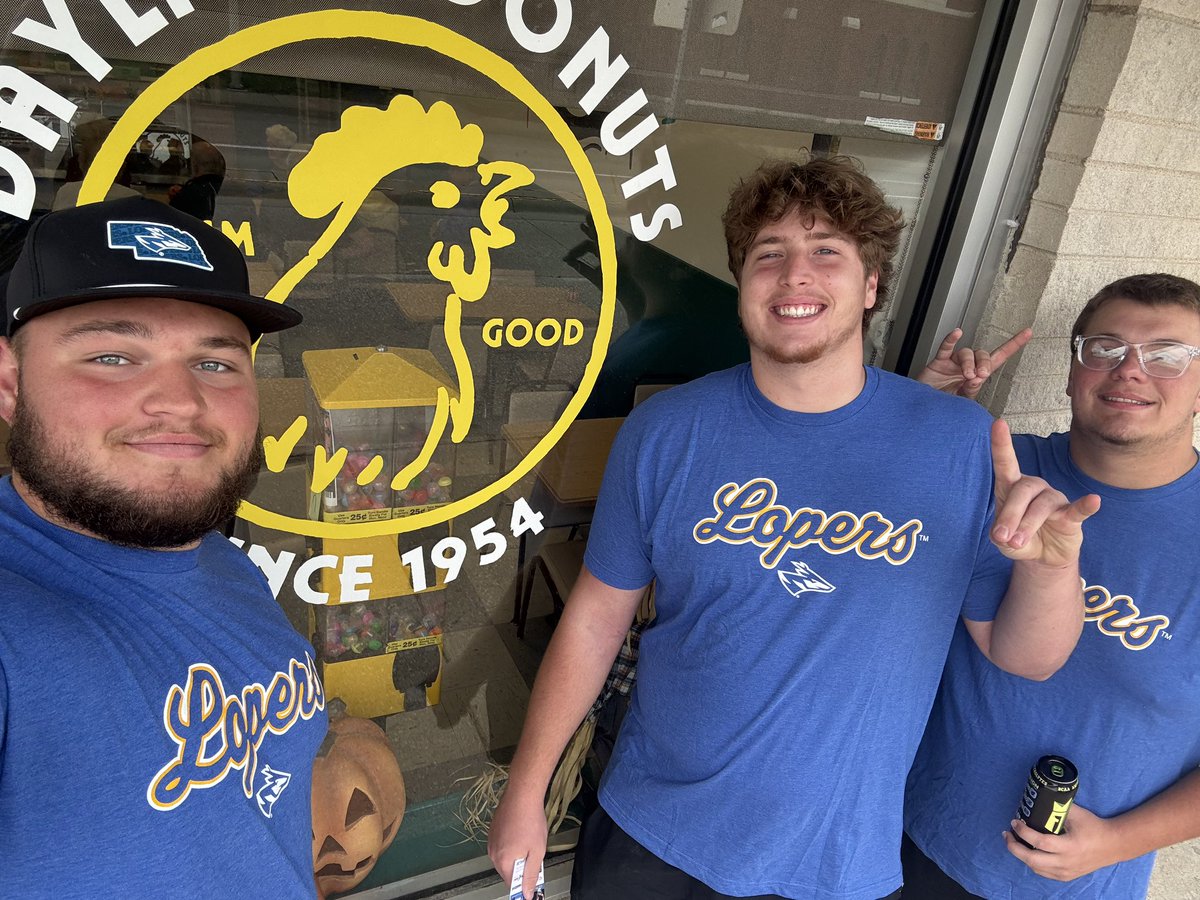 #HerecometheLopers thanks to daylight doughnuts for their support of <a href="/UNK_Athletics/">UNK Athletics</a> <a href="/UNK_Football/">UNK Football</a>
