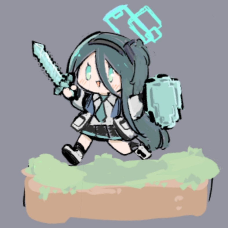 Yuwari7's tweet photo. Seventh day trying to draw something and post it. https://t.co/SYbICvhGiN