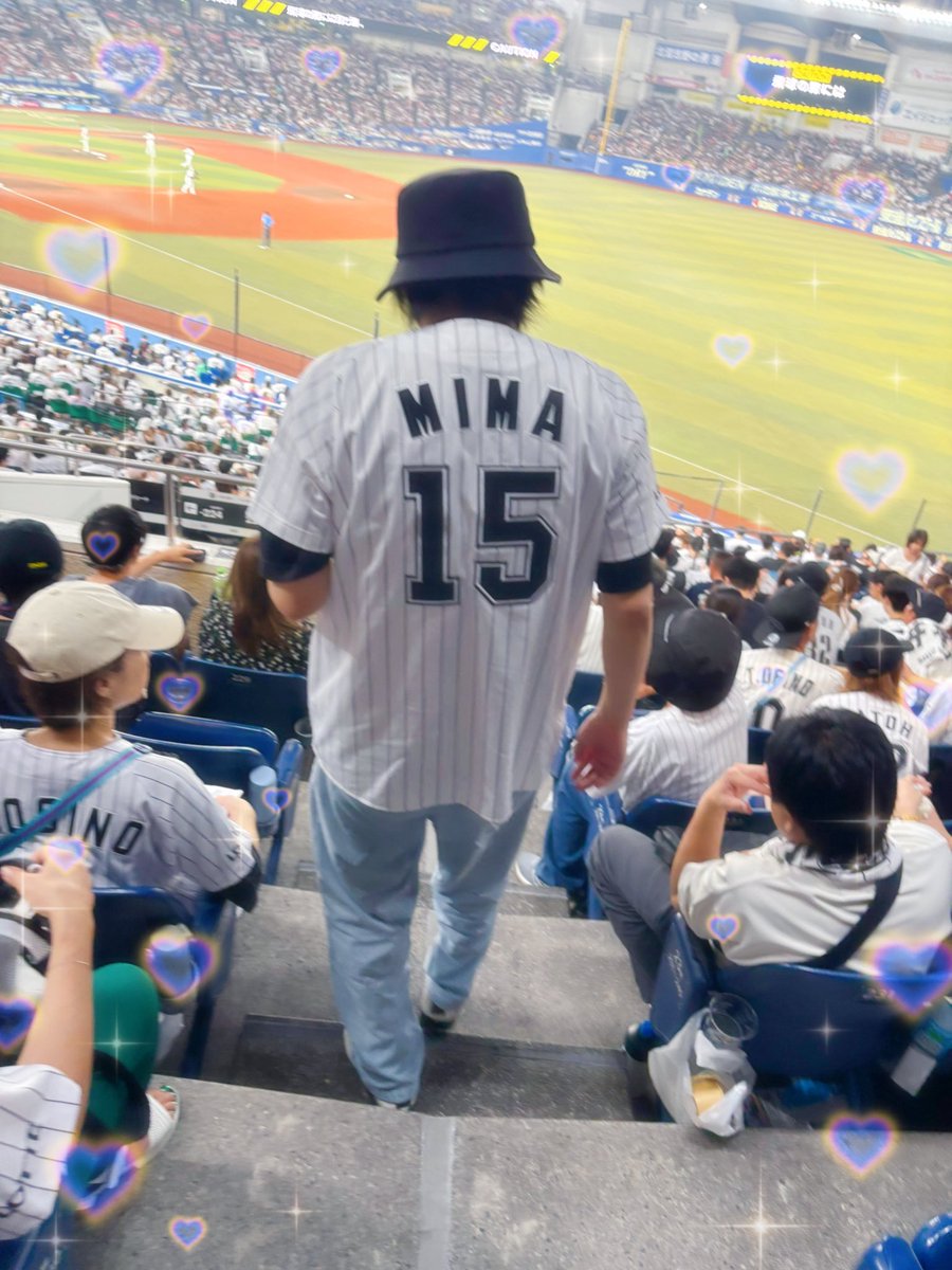 来てくれてありがとうでした🐸また美馬さんを着せました