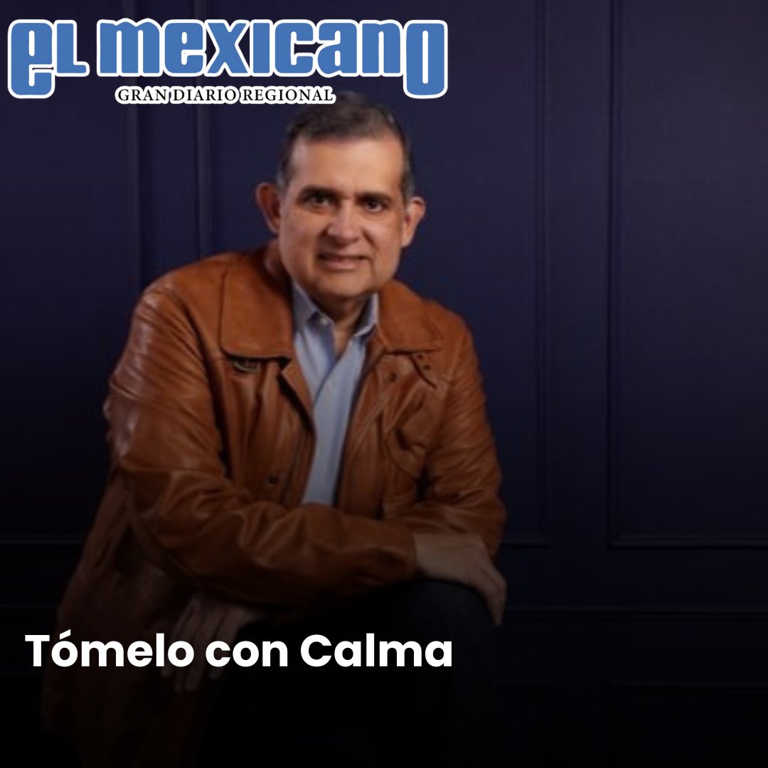📚 #Editorial | No te pierdas la nueva columna de Fernando Mora, "Tómelo con Calma"

👉Para leer más: is.gd/W1lDFM