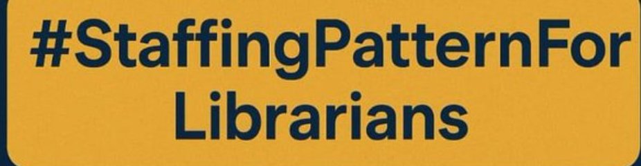 BHAGCHA93194264's tweet image. हम सभी लोग X (twitter ) के ऊपर स्टाफिंग पैटर्न  के लिए ट्वीट करेंगे कल 7:30 बजे hag tag #StaffingPatternForLibrarians
Sunday
जब सभी संवर्गों में स्टाफिंग पैटर्न लागू किया गया है तो  पुस्तकालय संवर्ग में भी 
आप सब के सहयोग से ये हो जाएगा
और बात करें पोस्ट की तो स्टाफिंग पैटर्न