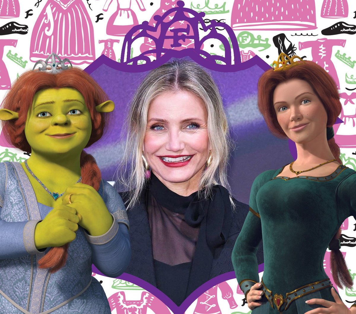 ShrekHistory's tweet image. Happy 53rd Birthday to our Princess, Cameron Diaz! (August 30th, 1972) 👑🎂