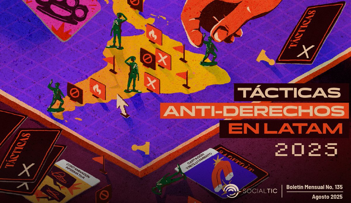 socialtic's tweet image. ✨ ¡Ya está aquí nuestro boletín mensual! ✨
En esta edición les traemos:
❌ Tácticas anti-derechos en #LATAM.
🎦 #CDMX, la ciudad más vigilada de Latinoamérica.
💻 Curso: #OpenDataEditor en español.
Pasen a leerlo por acá 🤓👇
socialtic.org/boletines/