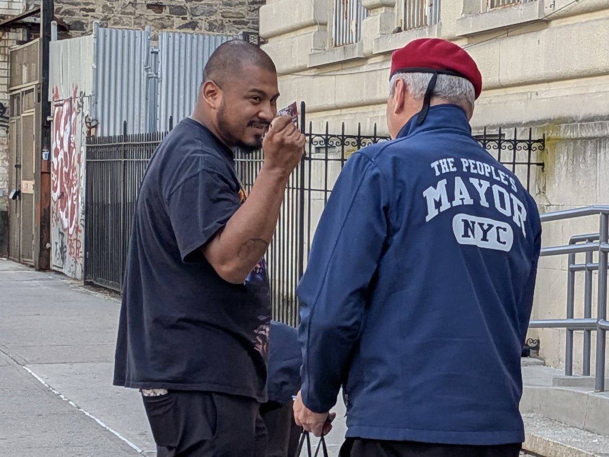 Good to be out on East Fordham Road in the Bronx, talking directly with the people. 

This campaign is about you, the New Yorkers.